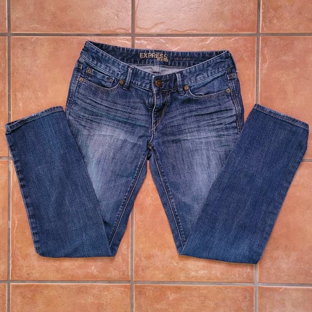Express Jeans Stella Skinny Blue Size 4S